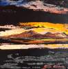 Back in Black: Sunset by painter Sue Graham